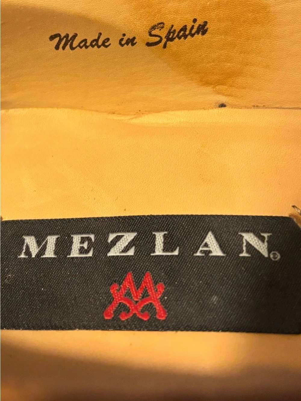 Mezlan Tan Suede Penny Loafers